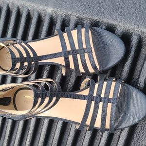 Aerosols  navy blue kitten heels